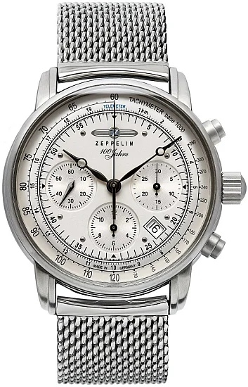 Zeppelin 100 Years Zeppelin Automatic Chrono Mesh ZE-8618M-1