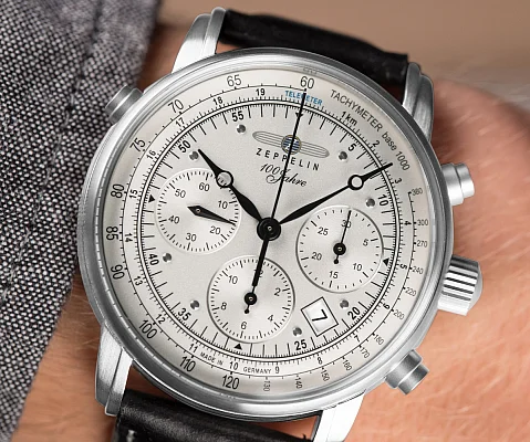 Zeppelin 100 Years Zeppelin Automatic Chrono Valjoux ZE-7618-1