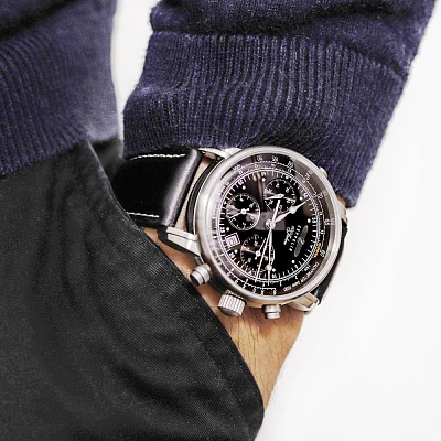 Zeppelin 100 Years Zeppelin Automatic Chrono Valjoux ZE-7618-2