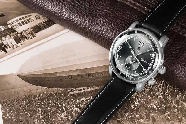 Zeppelin 100 Years Zeppelin Quartz Big Date GMT ZE-7640-2