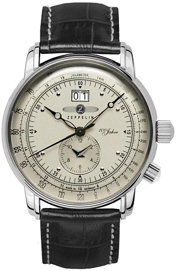 Zeppelin 100 Years Zeppelin Quartz Big Date GMT ZE-76405