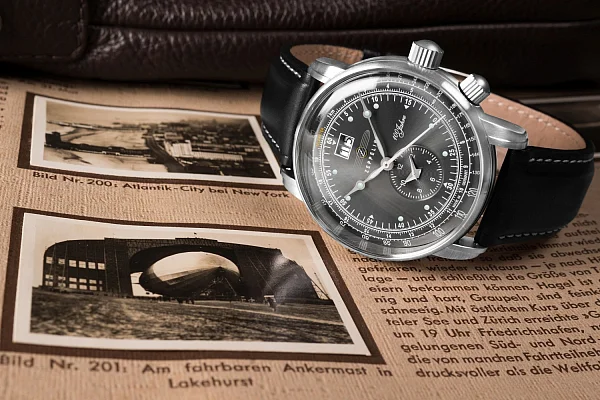 Zeppelin 100 Years Zeppelin Quartz Big Date GMT ZE-7640-2