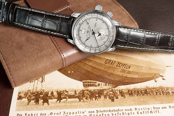 Zeppelin 100 Years Zeppelin Quartz Big Date GMT ZE-7640-1