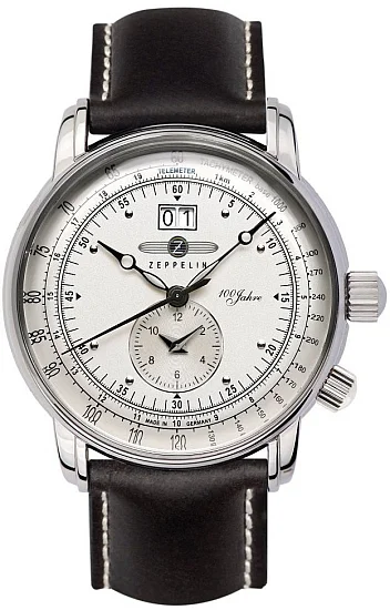 Zeppelin 100 Years Zeppelin Quartz Big Date GMT ZE-7640-1-V2