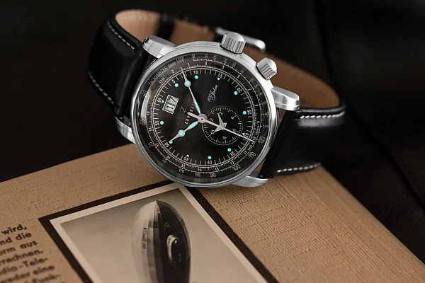 Zeppelin 100 Years Zeppelin Quartz Big Date GMT ZE-7640-2