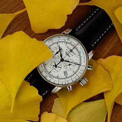 Zeppelin 100 Years Zeppelin Quartz Chrono Alarm ZE-8680-3