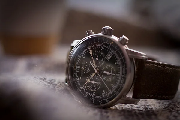 Zeppelin 100 Years Zeppelin Quartz Chrono Alarm ZE-8680-4