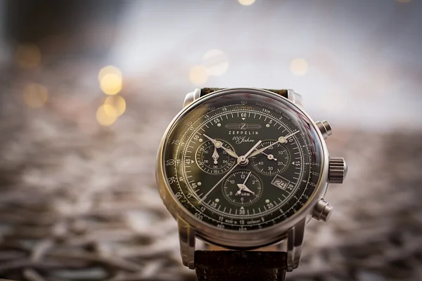 Zeppelin 100 Years Zeppelin Quartz Chrono Alarm ZE-8680-4