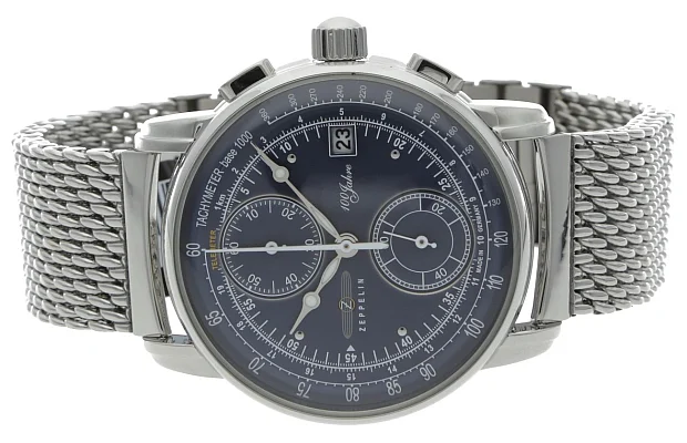Zeppelin 100 Years Zeppelin Quartz Chrono Mesh ZE-8670M-3