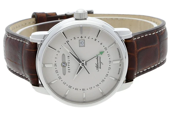 Zeppelin Atlantic Quartz Timezone GMT ZE-8442-5