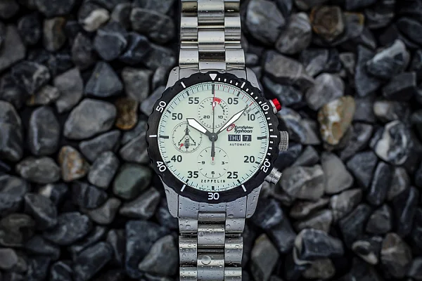 Zeppelin Eurofighter Automatic Chrono Day-Date Valjoux Limited Edition ZE-7218M-5