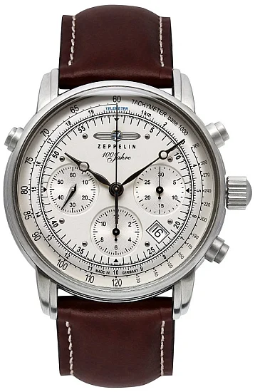 Zeppelin Glashuette Observatory Chronometer Automatic Chrono Valjoux ZE-7620-1