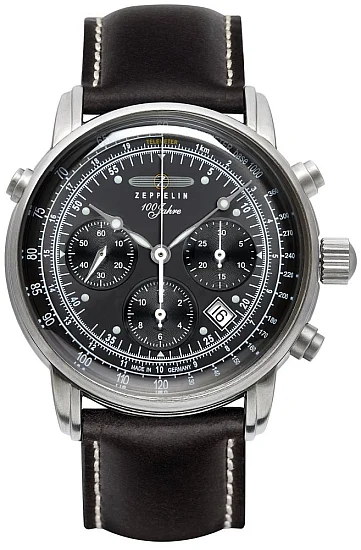 Zeppelin Glashuette Observatory Chronometer Automatic Chrono Valjoux ZE-7620-2