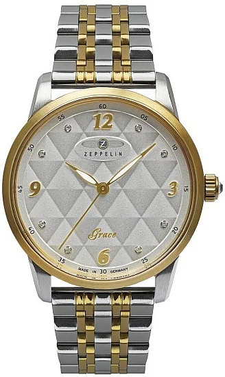 Zeppelin Grace Lady Quartz Yellow Gold PVD ZE-7347M-1