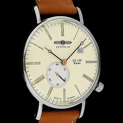 Zeppelin LZ120 Rome Quartz Small Second ZE-7134-5