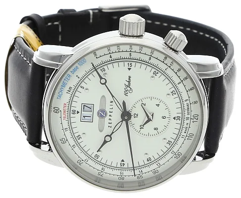 Zeppelin 100 Years Zeppelin Quartz Big Date GMT ZE-8640-3