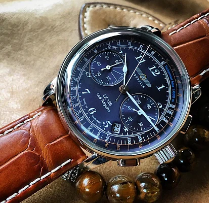 Zeppelin LZ126 Los Angeles Quartz Chrono ZE-7614-3