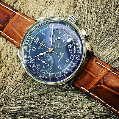 Zeppelin LZ126 Los Angeles Quartz Chrono ZE-7614-3