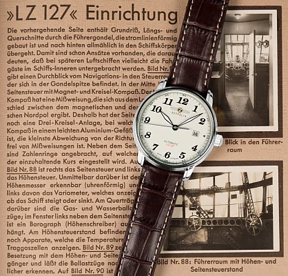 Zeppelin LZ127 Count Zeppelin Automatic ZE-7656-5