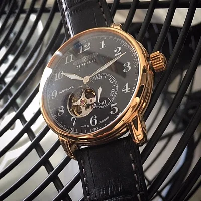 Zeppelin LZ127 Count Zeppelin Automatic Open-Heart ZE-7668-2