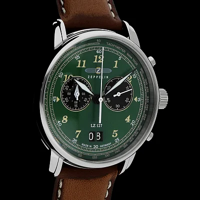 Zeppelin LZ127 Count Zeppelin Quartz Chrono Big-Date ZE-8684-4