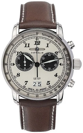 Zeppelin LZ127 Count Zeppelin Quartz Chrono Big-Date ZE-8684-5