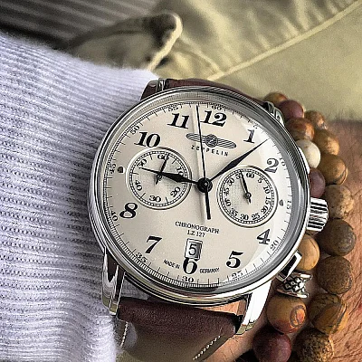 Zeppelin LZ127 Count Zeppelin Quartz Chrono ZE-7678-5