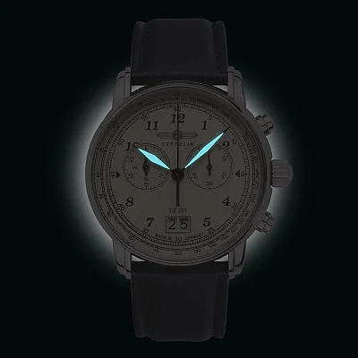 Zeppelin LZ127 Count Zeppelin Quartz Chrono Big-Date ZE-86841
