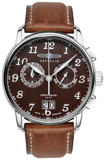 Zeppelin LZ127 Count Zeppelin Quartz Chrono Big Date ZE-7684-4
