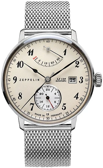 Zeppelin LZ129 Hindenburg Automatic 24h Power Reserve Mesh ZE-7060M-4