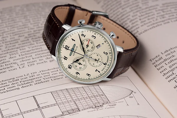 Zeppelin LZ129 Hindenburg Quartz Chrono ZE-7086-4
