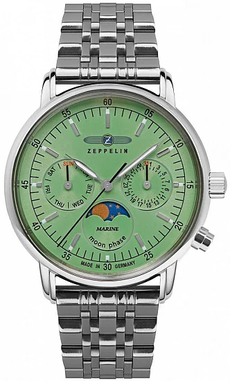 Zeppelin LZ14 Marine Moonphase Day-Date Quartz ZE-8637M-4