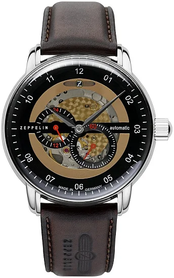 Zeppelin New Captain's Line Automatic Skeleton 24h ZE-8664-5