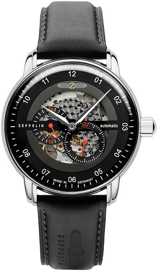 Zeppelin New Captain's Line Automatic Skeleton 24h ZE-8664-2