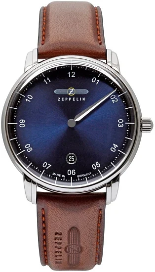 Zeppelin New Captain's Line Quartz Monotimer ZE-8642-3