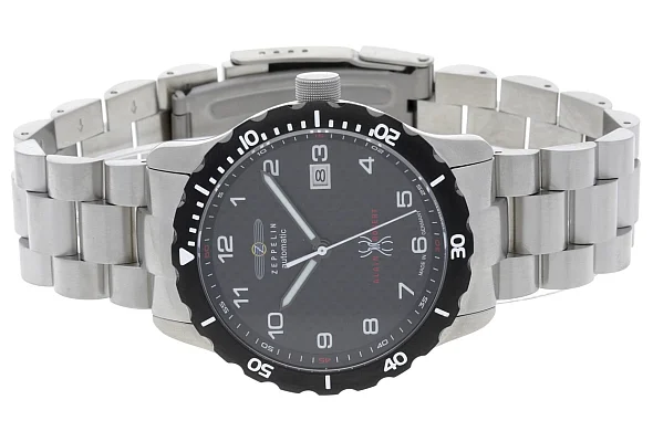 Zeppelin Night Cruise Automatic Bracelet Set Alain Robert Limited Edition ZE-7266M-2SET
