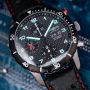  Zdjęcie 10 Zeppelin Night Cruise Automatic Chrono Day-Date Valjoux ZE-7216-2