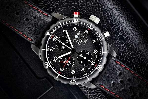 Zeppelin Night Cruise Automatic Chrono Day-Date Valjoux ZE-7216-2