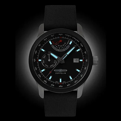 Zeppelin Night Cruise Automatic Day-Date Power Reserve ZE-7262-2