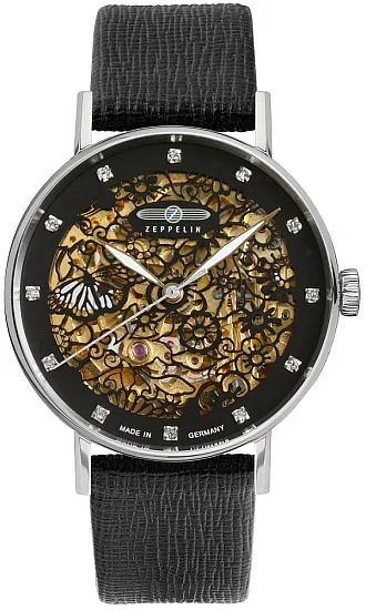 Zeppelin Princess of the Sky Lady Automatic Skeleton ZE-7461-2