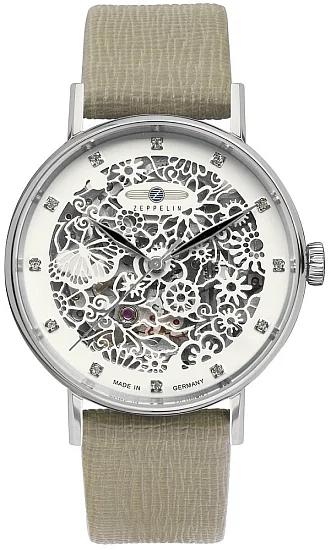Zeppelin Princess of the Sky Lady Automatic Skeleton ZE-74614