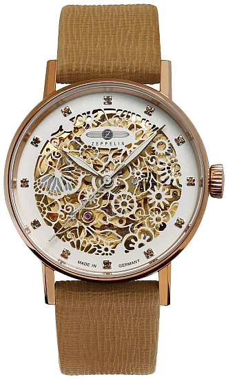 Zeppelin Princess of the Sky Lady Automatic Skeleton ZE-7463-5