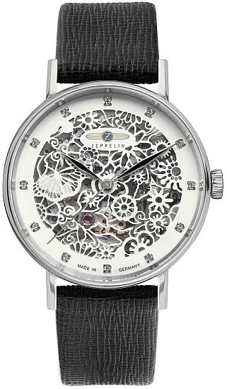 Zeppelin Princess of the Sky Lady Automatic Skeleton ZE-7461-1