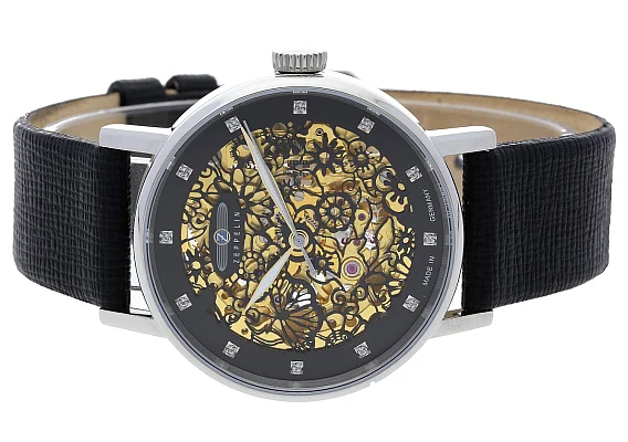 Zeppelin Princess of the Sky Lady Automatic Skeleton ZE-7461-2
