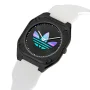  Zdjęcie 3 adidas Originals City Tech Thin Black Dial White Silicone Strap AOFH25010