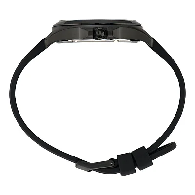 adidas Originals Iconic One Black Dial Black Silicone Strap AOFH25001