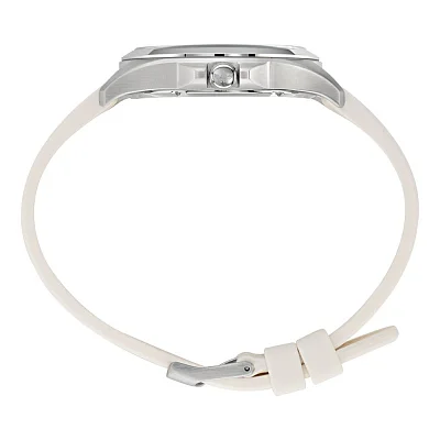 adidas Originals Iconic One White Dial White Silicone Strap AOFH25002