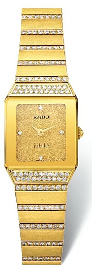Rado Anatom Lady Diamonds Quartz Yellow Gold R91164738