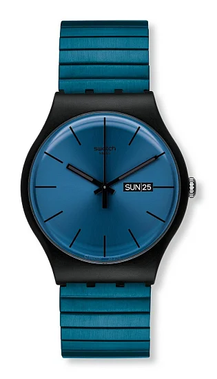 Swatch New Gent Blue Resolution SUOB707B