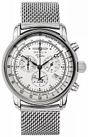 Zeppelin 100 Years Zeppelin Quartz Chrono Alarm Mesh ZE-7680M-1